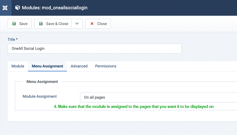 Joomla Social Login Enable Module