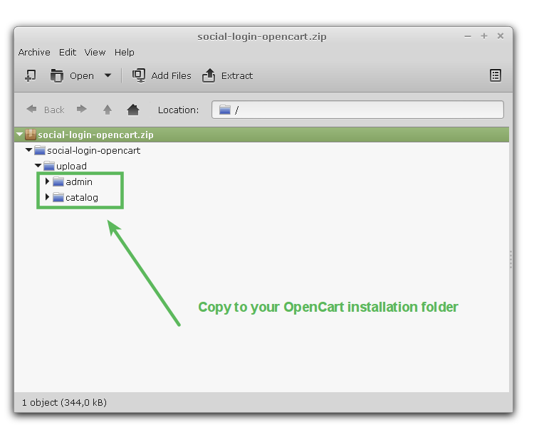 OpenCart 1.5.x : Module Files